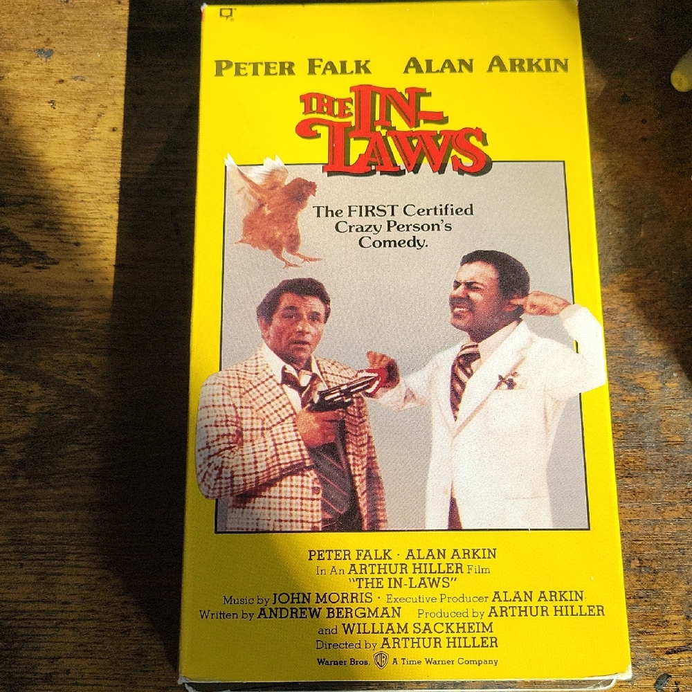 Warner Bros. The In-Laws VHS - Yellow and Red